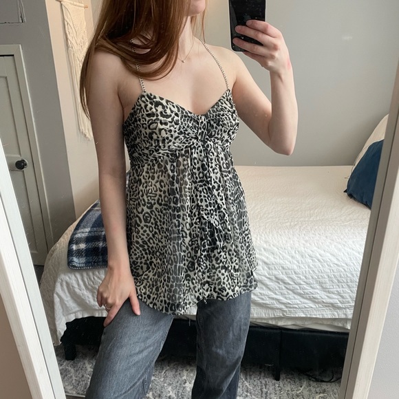 Leopard print top - Picture 2 of 4